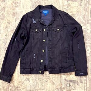 Arizona Jean Company Men’s Medium Black Denim Jacket